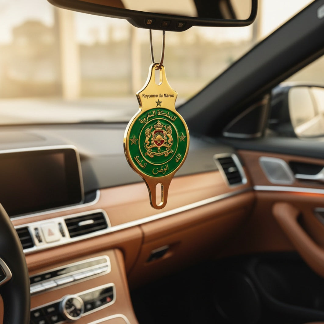 Écusson Royal Marocain – Edition Verte Premium