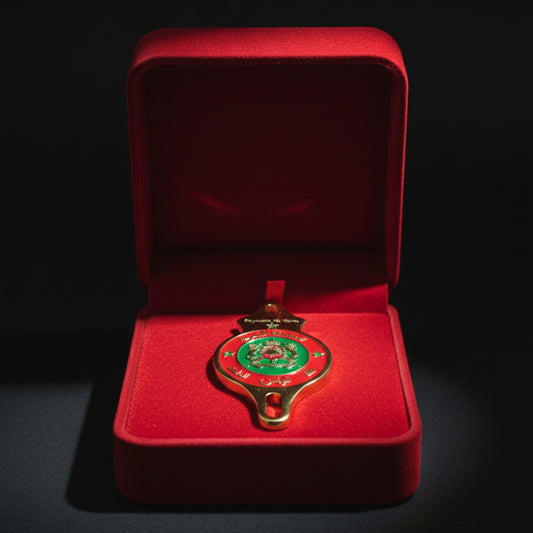 Écusson Royal Marocain – Edition Verte Premium