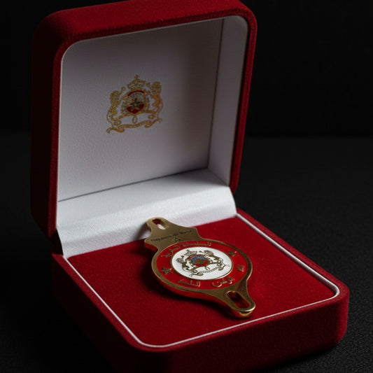 Écusson Royal Marocain – Edition Blanche Classique