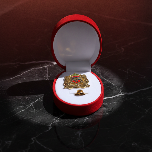 Broche Royale Marocaine Avec boîtier